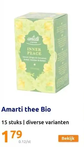 Action Amarti thee bio aanbieding