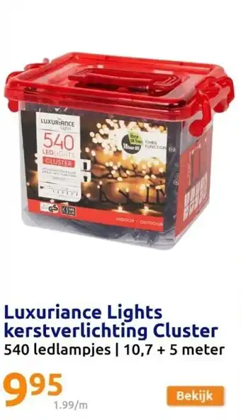 Luxuriance lights kerstverlichting cluster