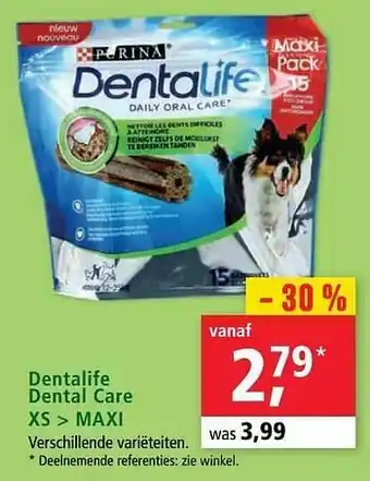 Maxi Zoo Dentalife dental care xs > maxi aanbieding