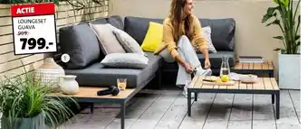 Intratuin Loungeset Guava aanbieding