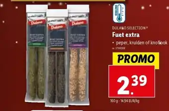 Lidl Fuet extra aanbieding