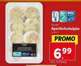 Lidl Aperitiefschelpjes aanbieding