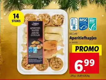 Lidl Aperitiefhapjes aanbieding