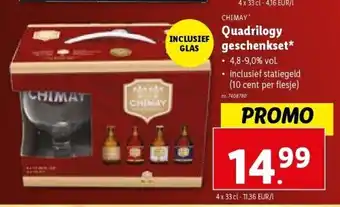 Lidl Quadrilogy geschenkset aanbieding