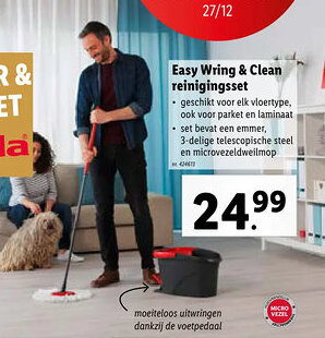 Easy Wring & Clean reinigingsset