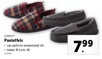 Lidl Pantoffels aanbieding
