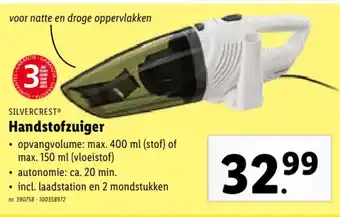 Lidl Handstofzuiger aanbieding