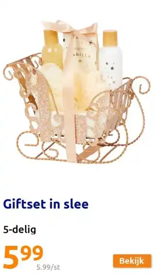 Action Giftset in slee 5-delig aanbieding