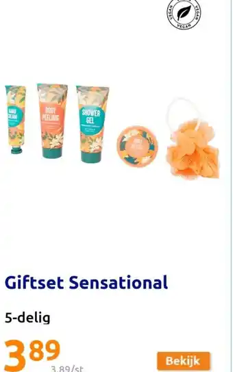 Action Giftset Sensational 5-delig aanbieding