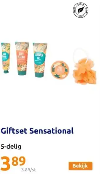 Action Giftset sensational aanbieding