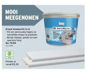 GAMMA Knauf niveleerkit kls aanbieding