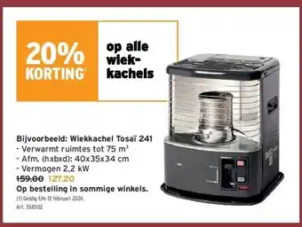 GAMMA Wiekkachel tosaï 241 aanbieding