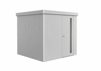 Brico Biohort berging Neo GR3 enkele deur zilver 236x236cm aanbieding
