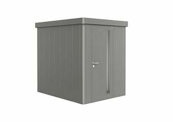 Brico Biohort berging Neo GR2 enkele deur kwartsgrijs 180x236cm aanbieding