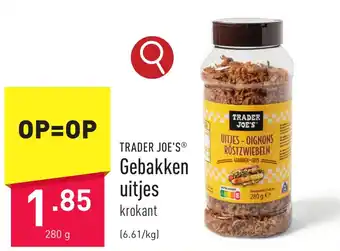 ALDI Gebakken uitjes 280 g aanbieding