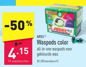 ALDI Waspods color aanbieding