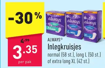 ALDI Inlegkruisjes aanbieding