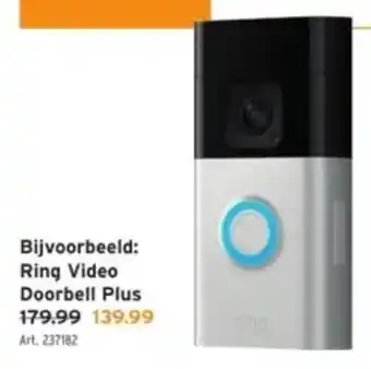 GAMMA Ring Video Doorbell Plus aanbieding