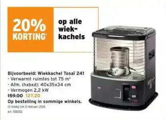GAMMA Wiekkachel Tosaï 241 aanbieding