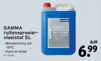 Ruitensproeiervloeistof 5L