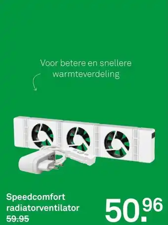 Karwei Speedcomfort radiatorventilator aanbieding