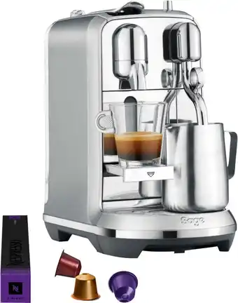 Coolblue Sage nespresso creatista plus sne800bss stainless steel aanbieding