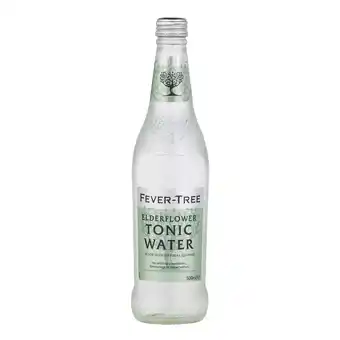 Delhaize Fever tree elderflower tonic 500 ml |premium mixer|fever-tree elderflower tonic 50cl aanbieding