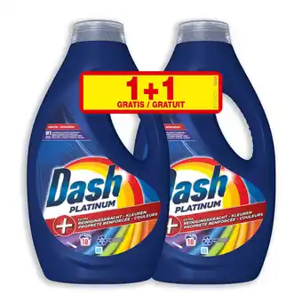 Delhaize Wasmiddel | vloeibaar | platinum | regular | 0,81l | 18ds | 1+1 aanbieding