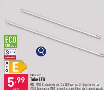 ALDI CASALUX Tube LED aanbieding
