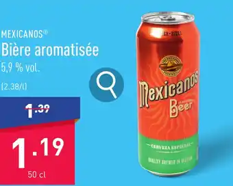 MEXICANOS Bière aromatisée 50 cl