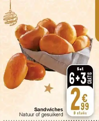 Cora Sandwiches aanbieding