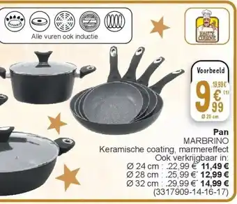 Cora Pan marbrino aanbieding