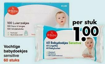 Vochtige babydoekjes