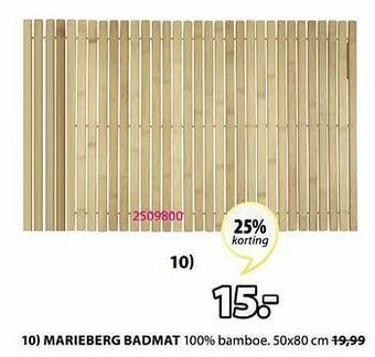 Jysk Marieberg badmat aanbieding