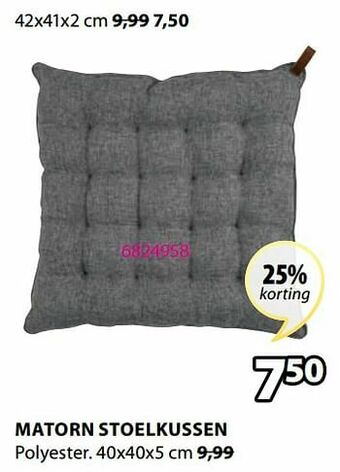 Jysk Matorn stoelkussen aanbieding
