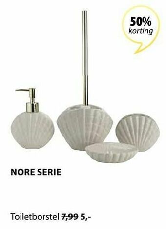 Jysk Nore toiletborstel aanbieding
