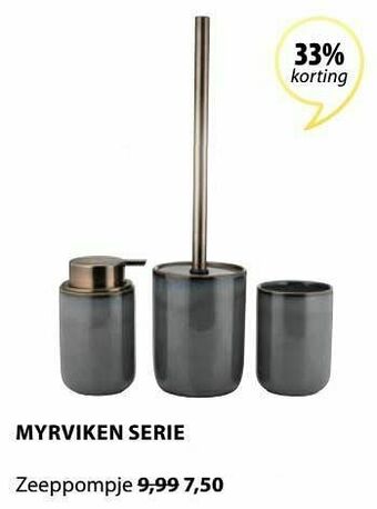 Jysk Myrviken zeeppompje aanbieding