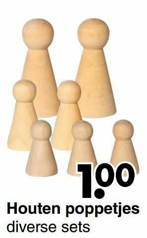 Houten poppetjes