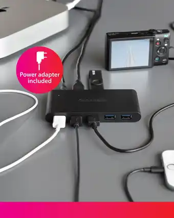 Sitecom - usb hub - usb hub 7 poorten - usb hub met voeding - 7 poort usb 3.0 hub