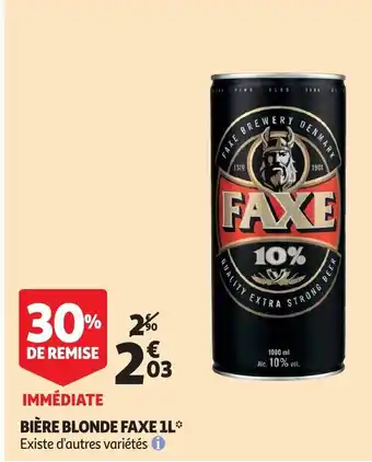 Biere blonde faxe 1L