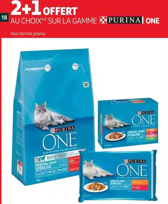 Auchan Purina one 2+1 offert aanbieding