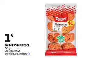 Palmiers dulcesol 225g