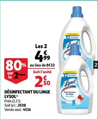 Desinfectant du linge lysol