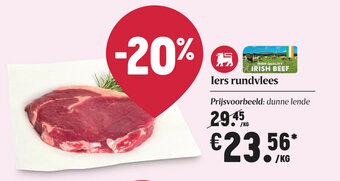 Delhaize Iers rundvlees aanbieding