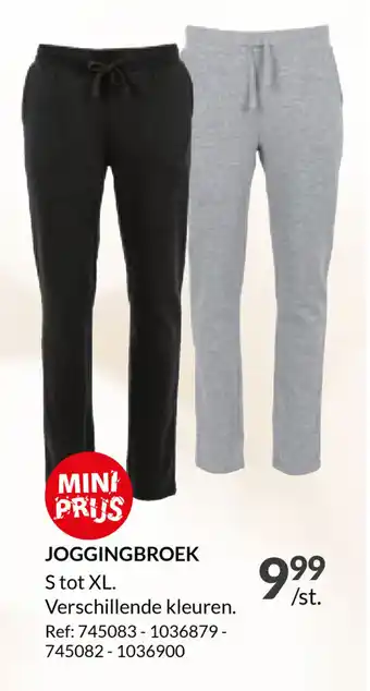 JOGGINGBROEK S tot XL.