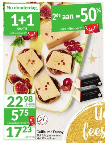 Intermarché Guillaume Dunoy 2 x 200g aanbieding