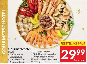 Intermarché Gourmetschotel aanbieding