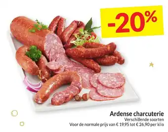 Intermarché Ardense charcuterie aanbieding