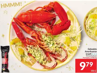 Intermarché Gekookte Amerikaanse kreeft 350g aanbieding