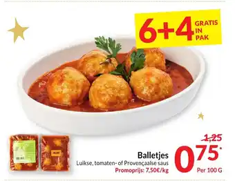 Intermarché Balletjes aanbieding